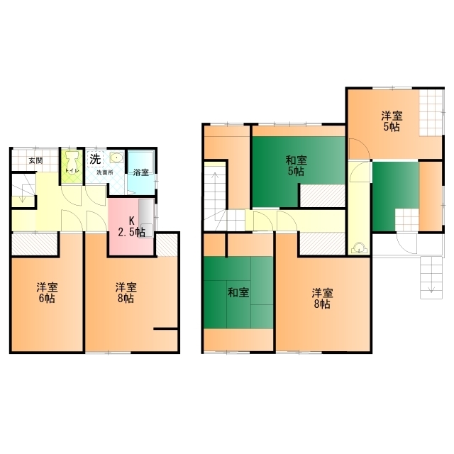 小橋貸家-針木北