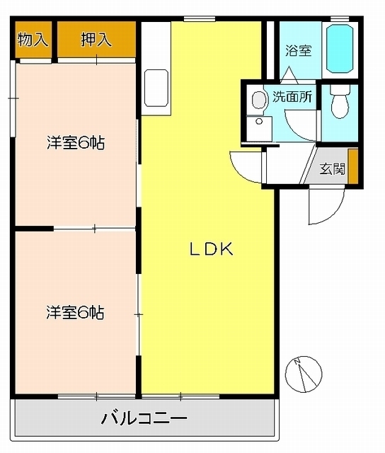 ハイツ荻野Ａ棟