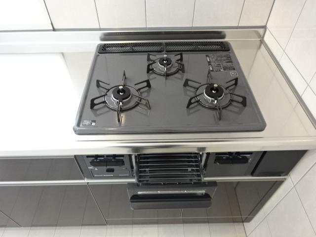 ３口ガスコンロ（イメージ）