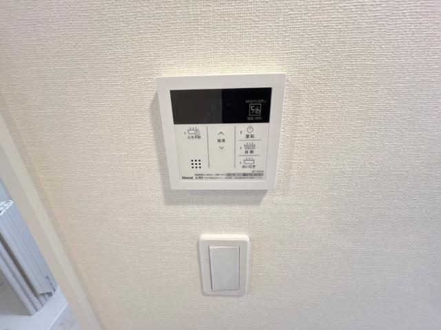 追い焚き機能付き給湯パネル