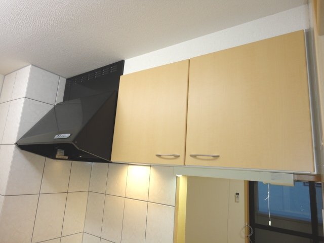 吊り戸棚、レンジフード