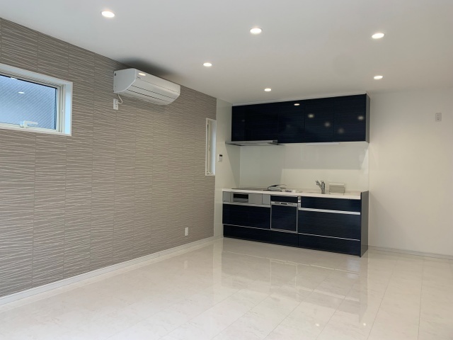 大理石風フローリング