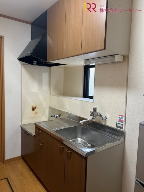 ガスコンロ設置可能 収納有り