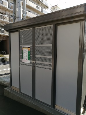 敷地内ゴミステーション
