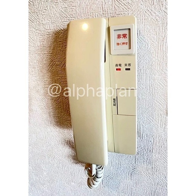 オートロック解錠など多機能応答フォン