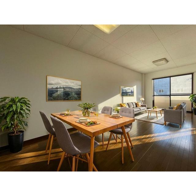 画像は３Ｄ生成で家具は賃料に含みません