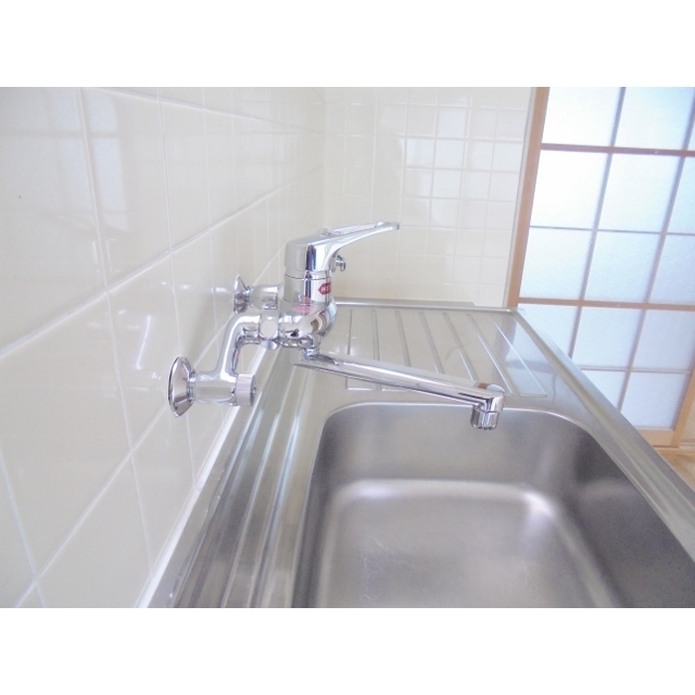 シングルレバーに交換します