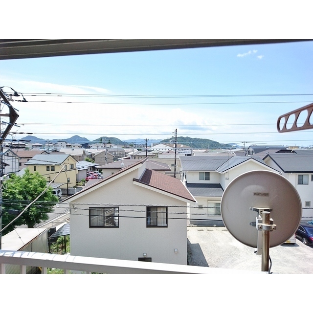 ベランダからの景色