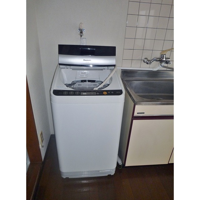 洗濯機付き
