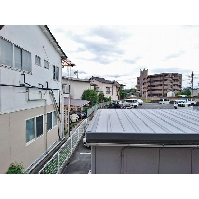 ベランダからの景色