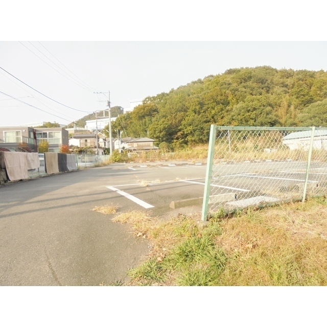 敷地北側の別借り駐車場