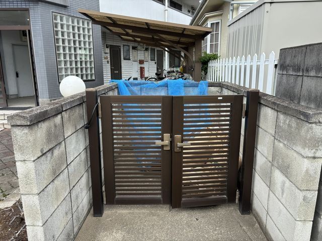 ゴミ捨て場あり