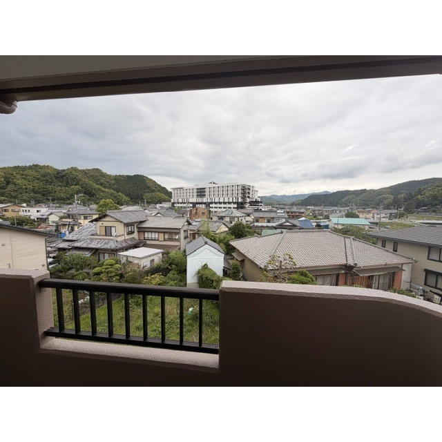 北側バルコニーからの眺望