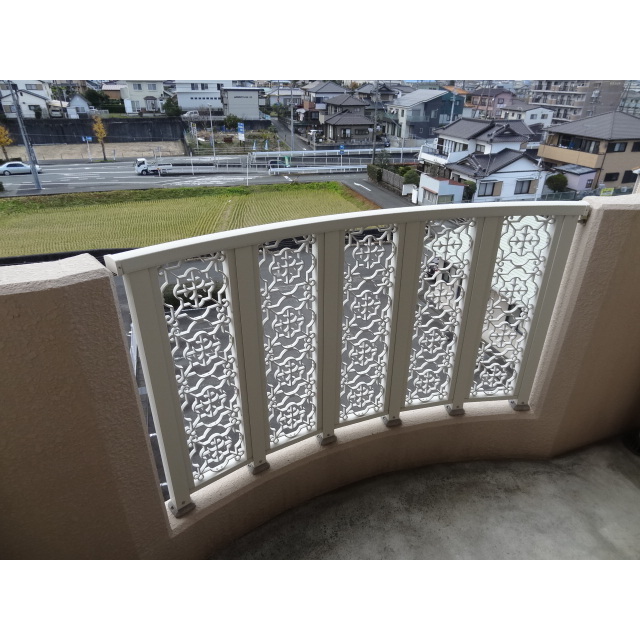 北洋間、西側バルコニー