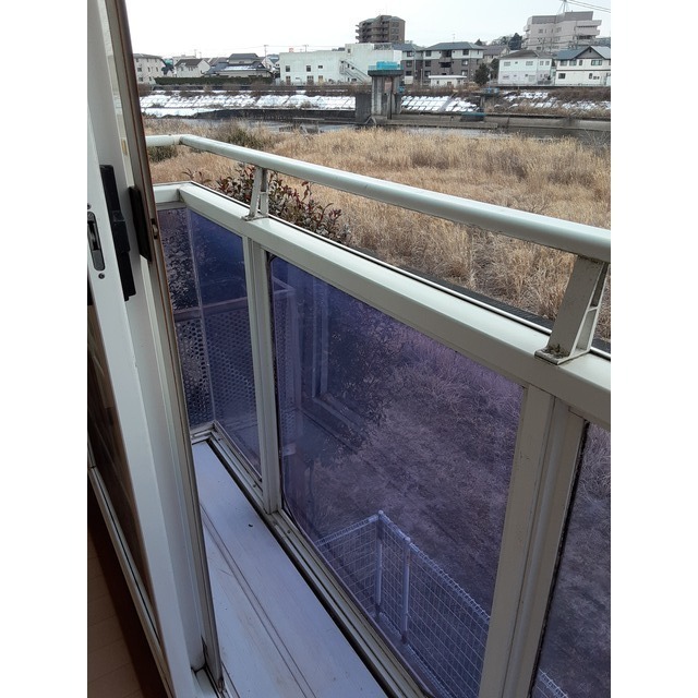 物干し受けが付いています