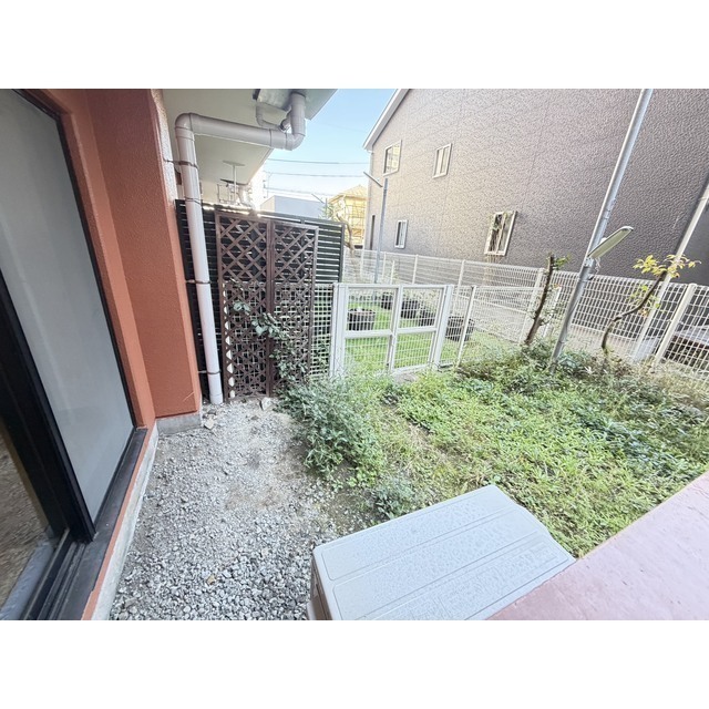 専用庭でお庭も楽しめます
