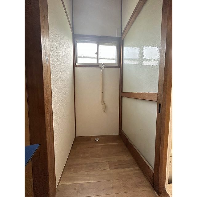 洗濯機置場　室内にあります