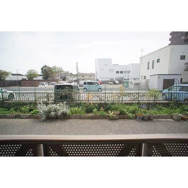 開放的な洋室からの景色です