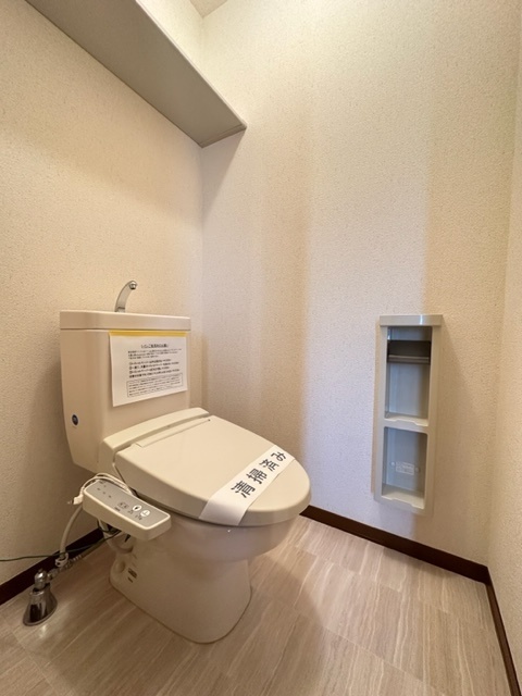 清潔・快適なシャワートイレ。
