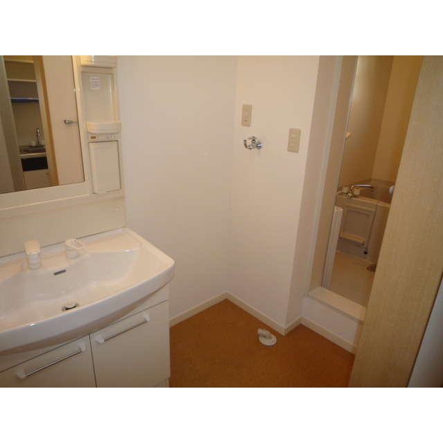 室内洗濯機置き場♪