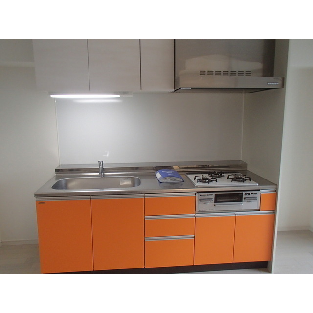 3口ガスコンログリルつき♪