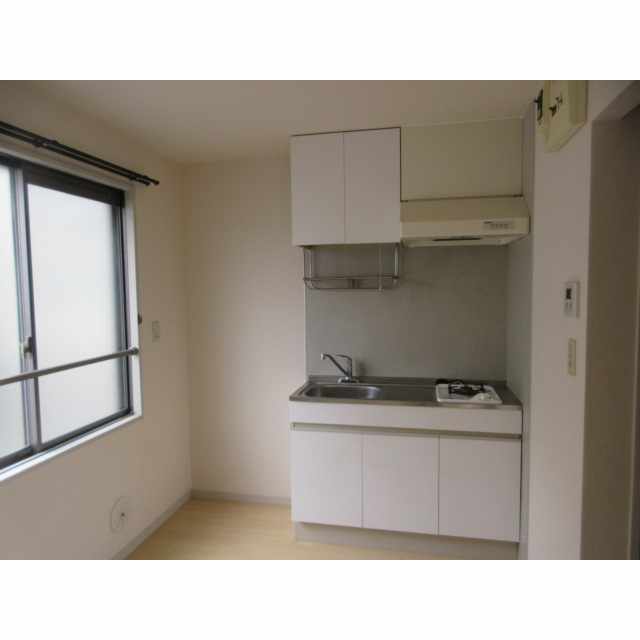 １口ガスコンロつき