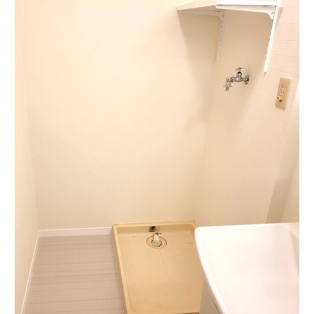 室内洗濯機置き場♪