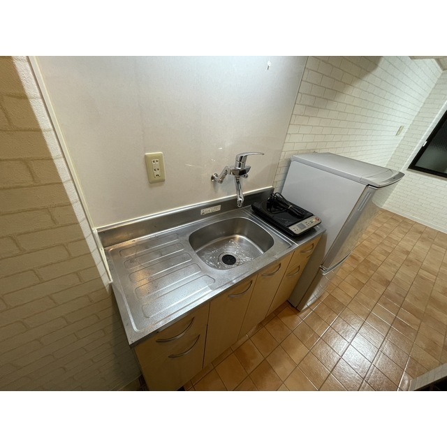 IHコンロ1口付きのキッチンです☆※現況優先