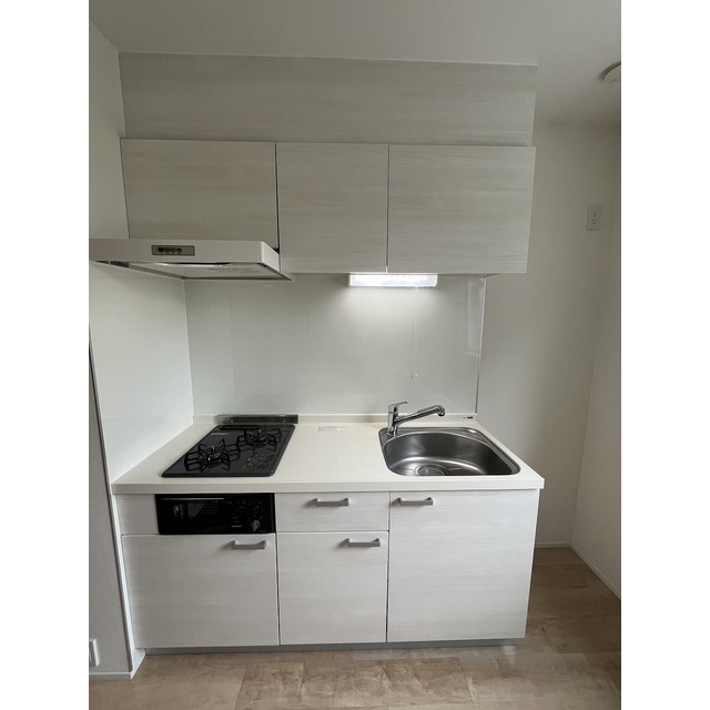 2口ガスコンロ+グリル付きのシステムキッチン☆※現況優先