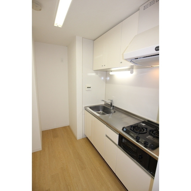 システムキッチン(ガスコンロ2口・グリル付)★