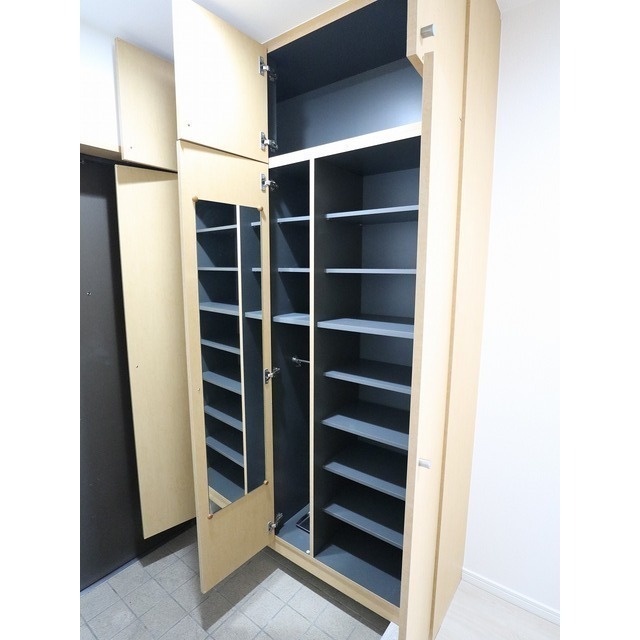 姿見鏡付シューズボックス!※現況優先