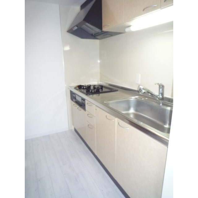 3口ガスコンロ・グリル付システムキッチン♪