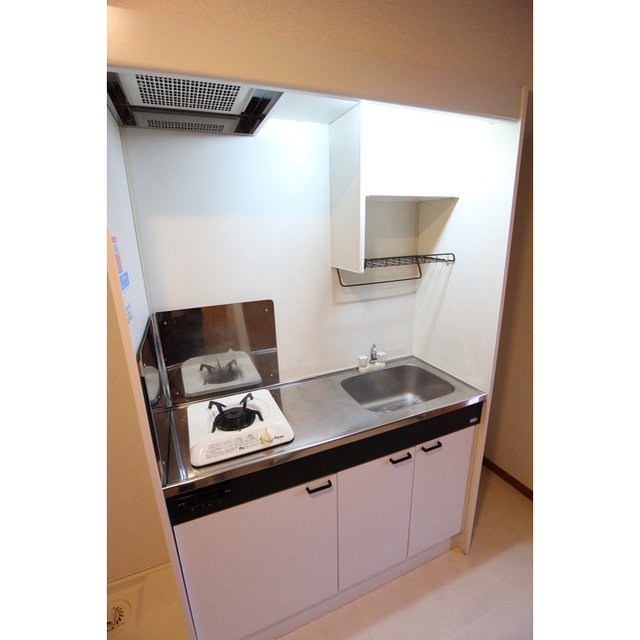 1口ガスコンロ付★※写真は別部屋。現況優先。