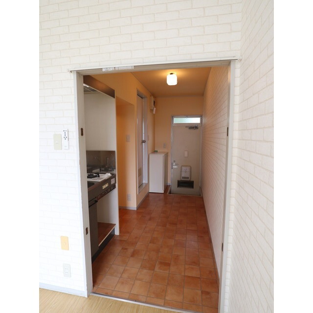 カーテンレールがあるのでプライバシーも守れます!