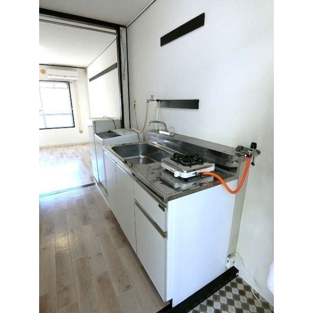 1口ガスコンロ設置済☆