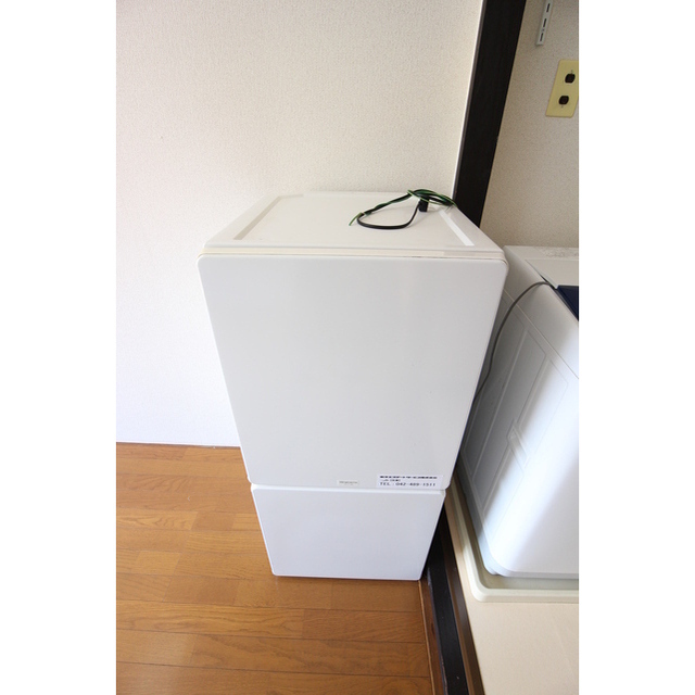 2ドア式冷蔵庫♪