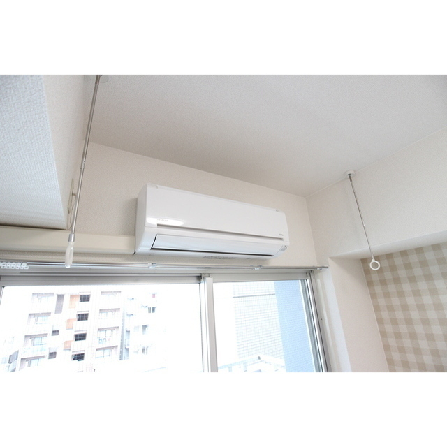 室内物干し付で雨の日も安心★