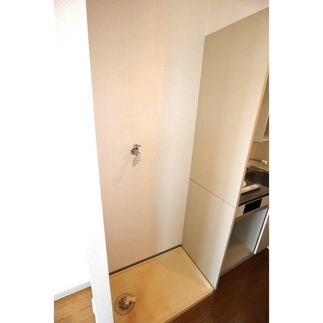 室内洗濯機置き場♪