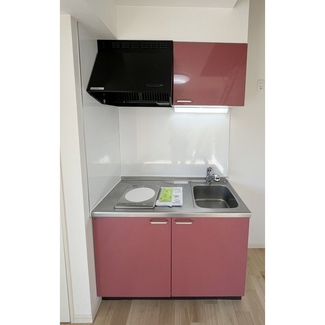 1口IHコンロ付きのｷｯﾁﾝです☆※リフォーム前のお写真です。現況優先。