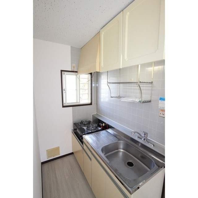 2口ガスコンロ・グリル設置済み♪