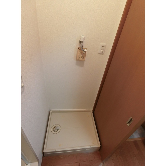 室内洗濯機置き場♪