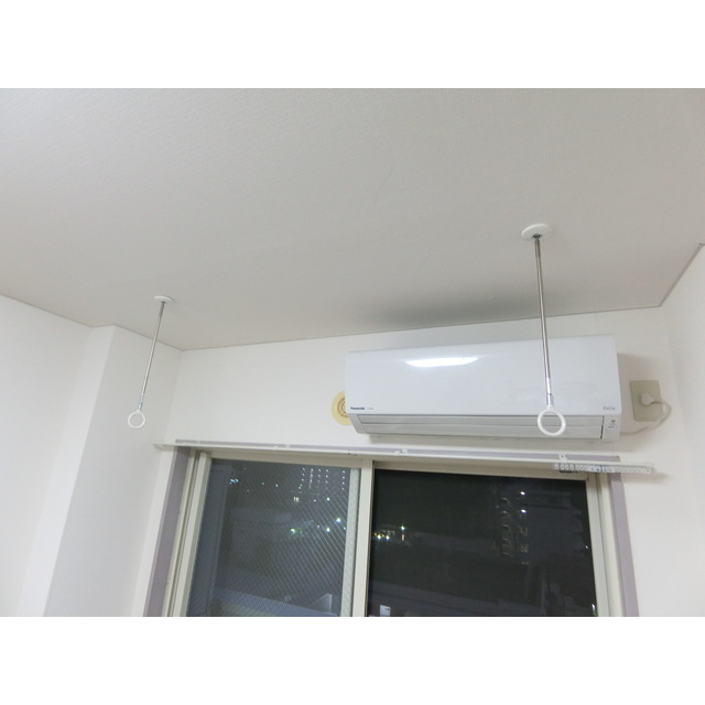 雨の日も安心の室内物干し付きです!※現況優先