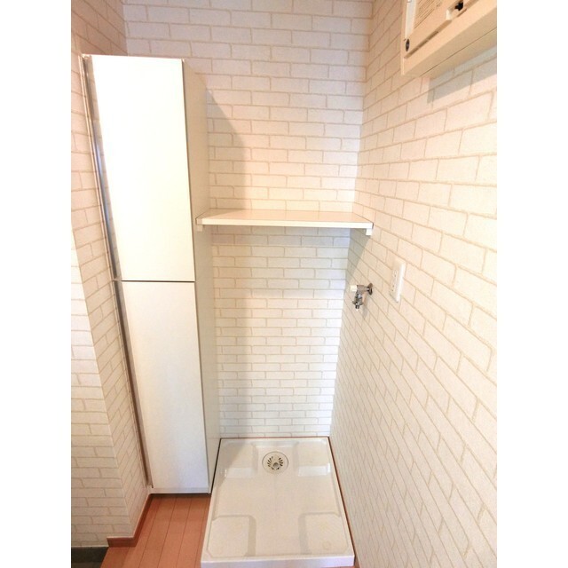 室内洗濯機置き場♪