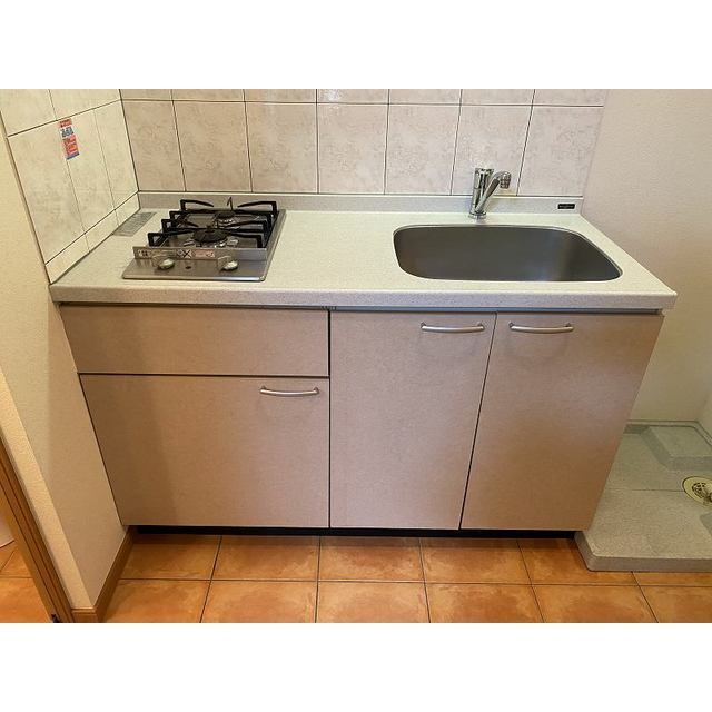 2口ガスコンロ付システムキッチン☆