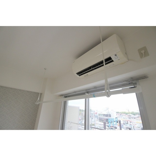 室内物干しやエアコン付★