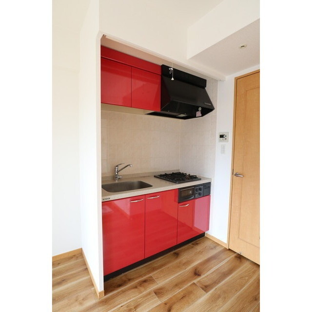 2口コンロ・グリル付システムキッチン☆