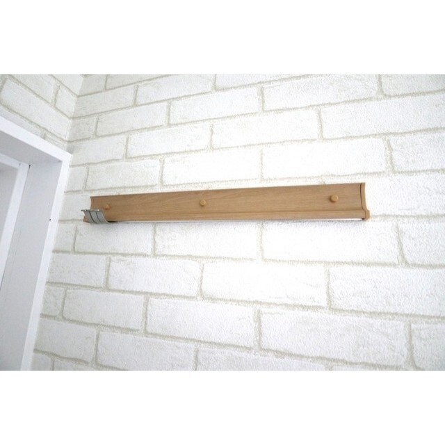 玄関に3連フック★