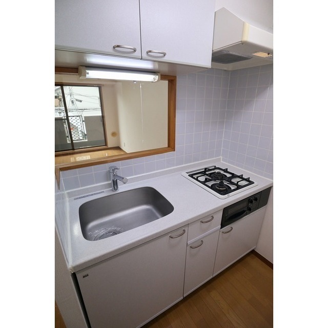 2口ガスコンロ・グリル付システムキッチン♪※現況優先