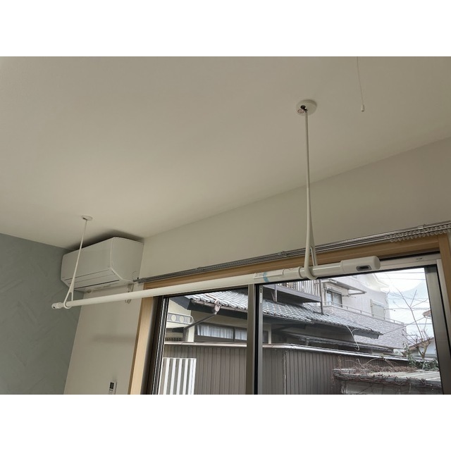 室内物干しが付きます♪※別部屋の写真・現況優先