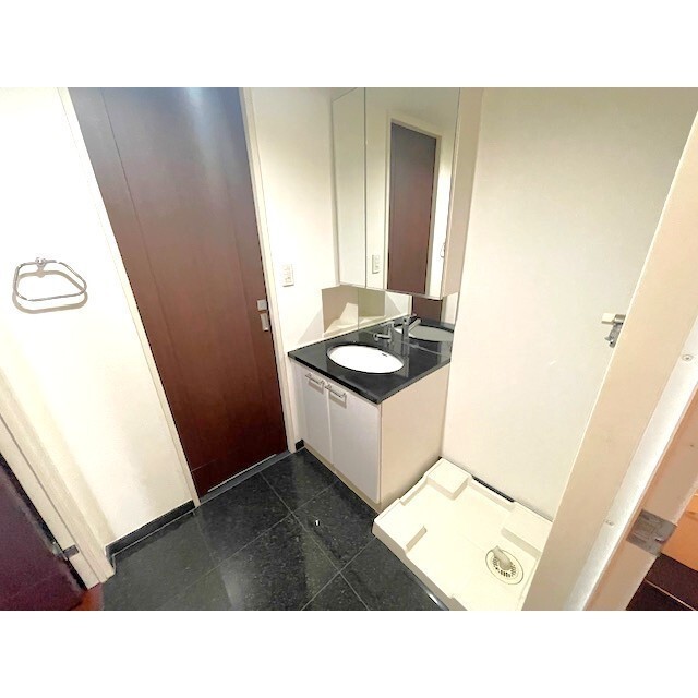 洗面台と室内洗濯機置き場